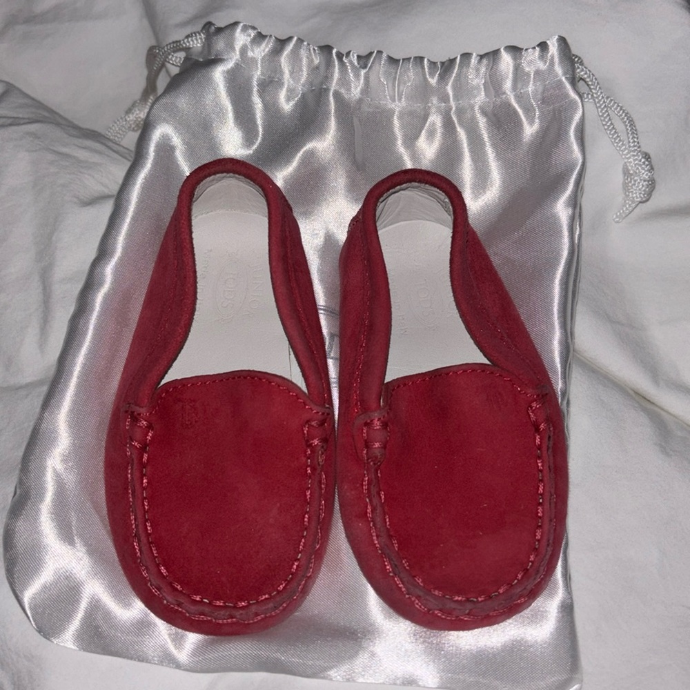 Todd’s baby shoes